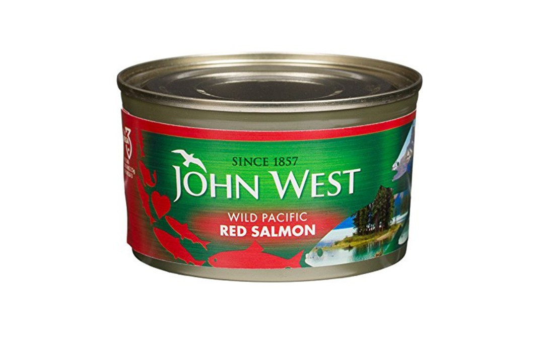 John West Wild Pacific Red Salmon    Tin  213 grams